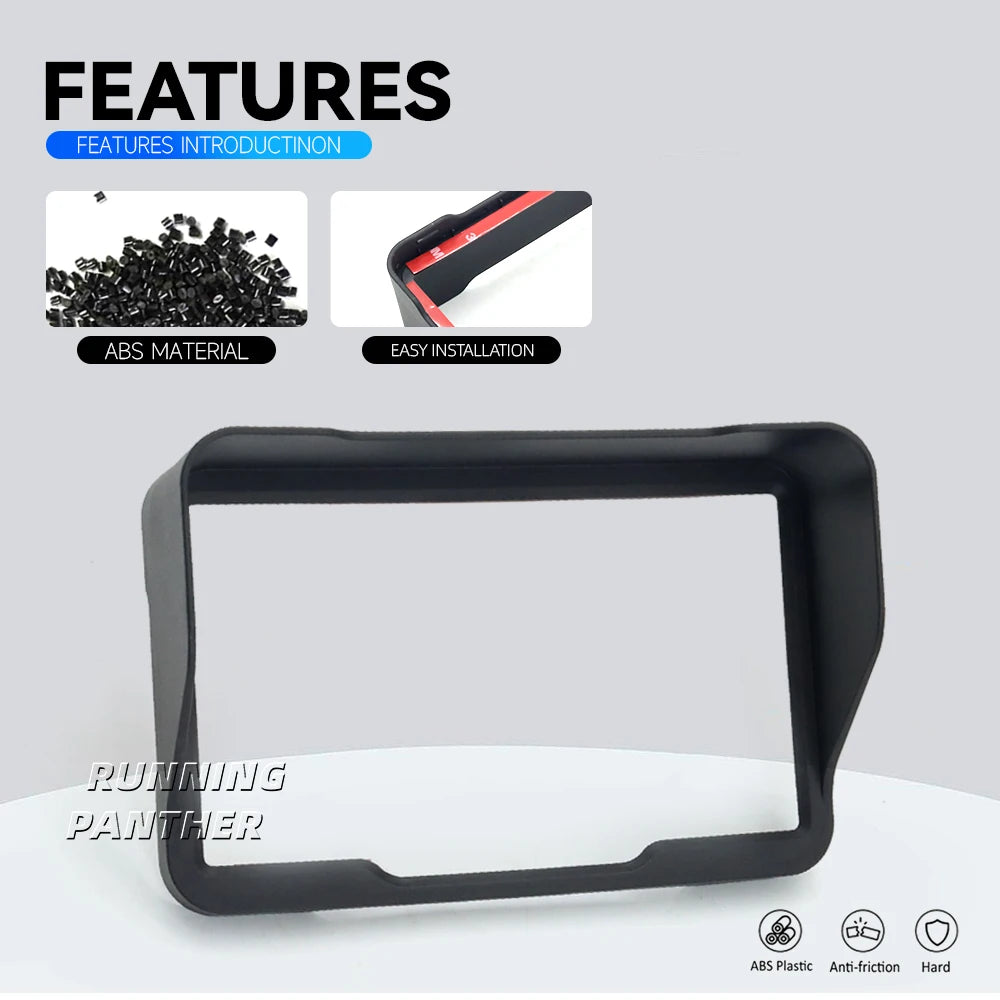 New Motorcycle Accessories Instrument Surround Visor Protect Guard Cover Black Fit For CFMOTO 800 MT 800MT 800mt 2021 2022 2023