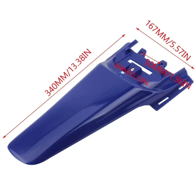 Motorcycle Accessories 50cc for Honda CRF50 Refitting Rear Fender Mini Moto Pit Bike Mudguard Motocross Off Road Extended Longer