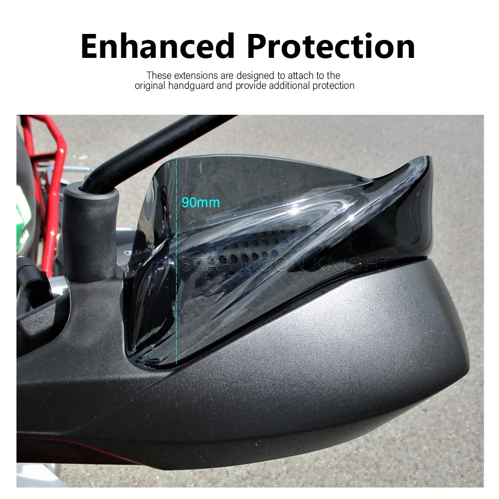For Moto Guzzi V85TT V 85 TT V85 TT 2019 2020 2021 2022 2023 Motorcycle Accessories Handguard Extensions Hand Guard Windshield