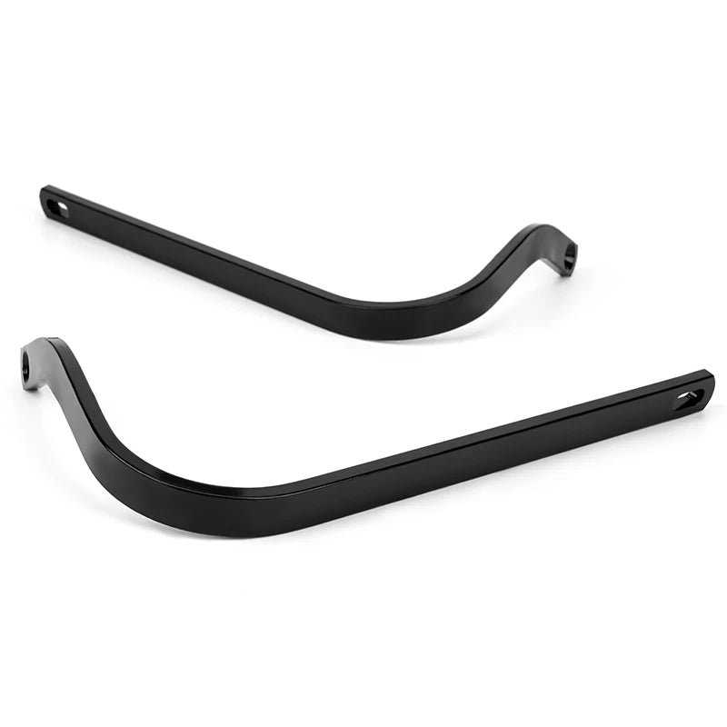 General accessories for motorcycle modification: flowing aluminum decorative hand guard.